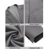 imageCOOFANDY Mens Casual Sport Coat Regular Fit Lightweight Blazers Jacket Two Button Business Suit JacketsLight Grey