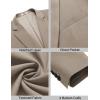 imageCOOFANDY Mens Casual Sport Coat Regular Fit Lightweight Blazers Jacket Two Button Business Suit JacketsMoon Grey