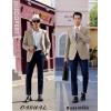 imageCOOFANDY Mens Casual Sport Coat Regular Fit Lightweight Blazers Jacket Two Button Business Suit JacketsMoon Grey
