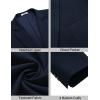 imageCOOFANDY Mens Casual Sport Coat Regular Fit Lightweight Blazers Jacket Two Button Business Suit JacketsNavy Blue