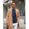 imageCOOFANDY Mens Crewneck Sweater Pullover Knit Sweater Lightweight Sweaters with Ribbing EdgeNavy Blue