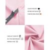 imageCOOFANDY Mens Dress Shirt Wrinkle Free Regular Fit Stretch Short Sleeve Button Down ShirtsLight Pink