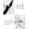 imageCOOFANDY Mens Dress Shirt Wrinkle Free Regular Fit Stretch Short Sleeve Button Down ShirtsWhiteblack