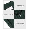 imageCOOFANDY Mens Full Zip Cardigan Sweater Slim Fit Cable Knitted Zip Up Sweater with PocketsGreen