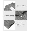 imageCOOFANDY Mens Full Zip Cardigan Sweater Slim Fit Cable Knitted Zip Up Sweater with PocketsLight Grey