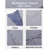 imageCOOFANDY Mens Herringbone Tweed Suit Vests Slim Fit Waistcoat Casual Business Dress VestBlue