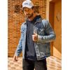 imageCOOFANDY Mens Hooded Sweatshirts Long Sleeve Casual Pullover Hoodie Waffle Knit Sweatshirt with PocketDark Grey