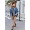 imageCOOFANDY Mens Hoodie Long Sleeve Casual Pullover Hooded Sweatshirt Fashion Drawstring Hoodies with PocketBrown