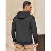 imageCOOFANDY Mens Hoodie Long Sleeve Casual Pullover Hooded Sweatshirt Fashion Drawstring Hoodies with PocketDark Grey