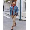 imageCOOFANDY Mens Hoodie Long Sleeve Casual Pullover Hooded Sweatshirt Fashion Drawstring Hoodies with PocketMaroon