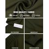 imageCOOFANDY Mens Hoodie Sweatshirts Casual Drawstring Hoodies Fashion Hooded Collar Athletic Pullover with PocketBarmy Green