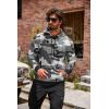 imageCOOFANDY Mens Hoodie Sweatshirts Casual Drawstring Hoodies Fashion Hooded Collar Athletic Pullover with PocketCamouflage