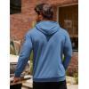 imageCOOFANDY Mens Hoodie Sweatshirts Casual Drawstring Hoodies Fashion Hooded Collar Athletic Pullover with PocketDark Blue