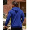imageCOOFANDY Mens Hoodie Sweatshirts Casual Drawstring Hoodies Fashion Hooded Collar Athletic Pullover with PocketRoyal Blue