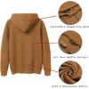 imageCOOFANDY Mens Hoodies Pullover Casaul Long Sleeve Drawstring Waffle Knit Hooded Sweatshirt with Kanga PocketDark Yellow