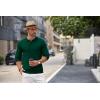 imageCOOFANDY Mens Knit Polo Shirts Casual Long Sleeve Classic Polo Shirts Button Down Golf ShirtsDark Green