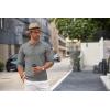 imageCOOFANDY Mens Knit Polo Shirts Casual Long Sleeve Classic Polo Shirts Button Down Golf ShirtsGrey