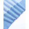 imageCOOFANDY Mens Knit Polo Shirts Casual Long Sleeve Classic Polo Shirts Button Down Golf ShirtsHerringbone Light Blue