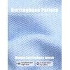 imageCOOFANDY Mens Knit Polo Shirts Casual Long Sleeve Classic Polo Shirts Button Down Golf ShirtsHerringbone Light Blue