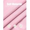 imageCOOFANDY Mens Knit Polo Shirts Casual Long Sleeve Classic Polo Shirts Button Down Golf ShirtsPink