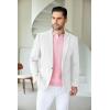 imageCOOFANDY Mens Knit Polo Shirts Long Sleeve Casual Polo Sweaters Shirt Waffle Textured Collared SweaterDark Pink