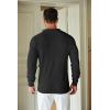 imageCOOFANDY Mens Knit Polo Shirts Long Sleeve Sweater Casual Polo Shirts Lightweight Collared T Shirts01black