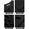 imageCOOFANDY Mens Knit Polo Shirts Long Sleeve Sweater Casual Polo Shirts Lightweight Collared T Shirts01black