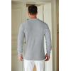 imageCOOFANDY Mens Knit Polo Shirts Long Sleeve Sweater Casual Polo Shirts Lightweight Collared T ShirtsGrey