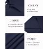 imageCOOFANDY Mens Knit Polo Sweater Long Sleeve Polo Collared Sweaters Hidden Button Casual Pullover SweaterNavy Blue