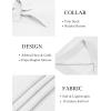 imageCOOFANDY Mens Knit Polo Sweater Long Sleeve Polo Collared Sweaters Hidden Button Casual Pullover SweaterWhite