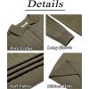 imageCOOFANDY Mens Knit Polo Sweater Long Sleeve Polos Lightweight Casual Dress Pullover SweatersArmy Green