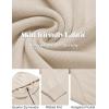 imageCOOFANDY Mens Knitted Hoodie Sweater Long Sleeve Turtleneck Quarter Zip Pullover Sweaters with PocketBeige