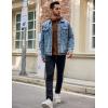imageCOOFANDY Mens Knitted Hoodies Pullover Casual Long Sleeve Turtleneck SweatersCaramel