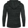 imageCOOFANDY Mens Knitted Hoodies Pullover Casual Long Sleeve Turtleneck SweatersDeep Green
