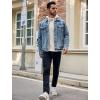 imageCOOFANDY Mens Knitted Hoodies Pullover Casual Long Sleeve Turtleneck SweatersWhite