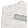 imageCOOFANDY Mens Knitted Turtleneck Sweater Long Sleeve Slim Fit Designer Shawl Collar PulloverA Pure White