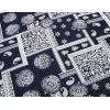 imageCOOFANDY Mens Lightweight Kimono Robe Japanese Bathrobes Open Front Long Cardigan Cloak with BeltNavy