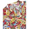 imageCOOFANDY Mens Lightweight Kimono Robe Japanese Bathrobes Open Front Long Cardigan Cloak with BeltRed