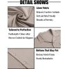 imageCOOFANDY Mens Linen Short Sleeve Button Down Shirt Casual Cuban Collar Summer Beach Shirts Vacation EssentialsKhaki