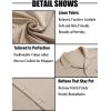 imageCOOFANDY Mens Linen Short Sleeve Button Down Shirt Casual Cuban Collar Summer Beach Shirts Vacation EssentialsLight Brown