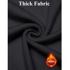 imageCOOFANDY Mens Long Sleeve Polo Sweater Knit Polo Casual Heavyweight Thermal Pullover Sweater with PocketBlack