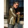 imageCOOFANDY Mens Metallic Jacket Regular Fit Blazer Casual 70s Disco Party Sport Coat02gold