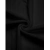 imageCOOFANDY Mens Mock Turtleneck Sweater Short Sleeve Casual Basic Tops Ribbed Knit Pullover Solid TeePat3 Striped Black
