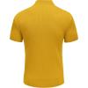 imageCOOFANDY Mens Mock Turtleneck Sweater Short Sleeve Casual Basic Tops Ribbed Knit Pullover Solid TeeYellow