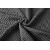 imageCOOFANDY Mens Pullover Sweater Waffle Knit Crewneck Long Sleeve Dress SweaterDark Grey