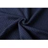 imageCOOFANDY Mens Pullover Sweater Waffle Knit Crewneck Long Sleeve Dress SweaterDark Navy