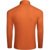 imageCOOFANDY Mens Pullover Sweaters Fashion Diamond Knit Sweater Stylish Knitwear Lightweight JumperOrange