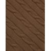 imageCOOFANDY Mens Quarter Zip Sweater Slim Fit Casual Knitted Turtleneck Pullover Mock Neck Polo SweaterCoffee Brown