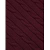 imageCOOFANDY Mens Quarter Zip Sweater Slim Fit Casual Knitted Turtleneck Pullover Mock Neck Polo SweaterWine Red
