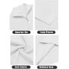 imageCOOFANDY Mens Quarter Zip Sweaters Slim Fit Lightweight Cotton Knitted Casual Mock Neck Pullover SweatersWhite